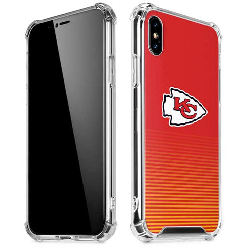 NFL Kansas City Chiefs Breakaway iPhone XS Max Clear Case